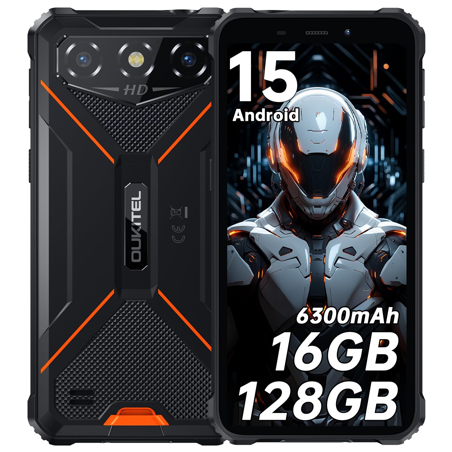 Amazon | OUKITEL G3 Android 15 SIMフリー スマホ 本体 16GB RAM