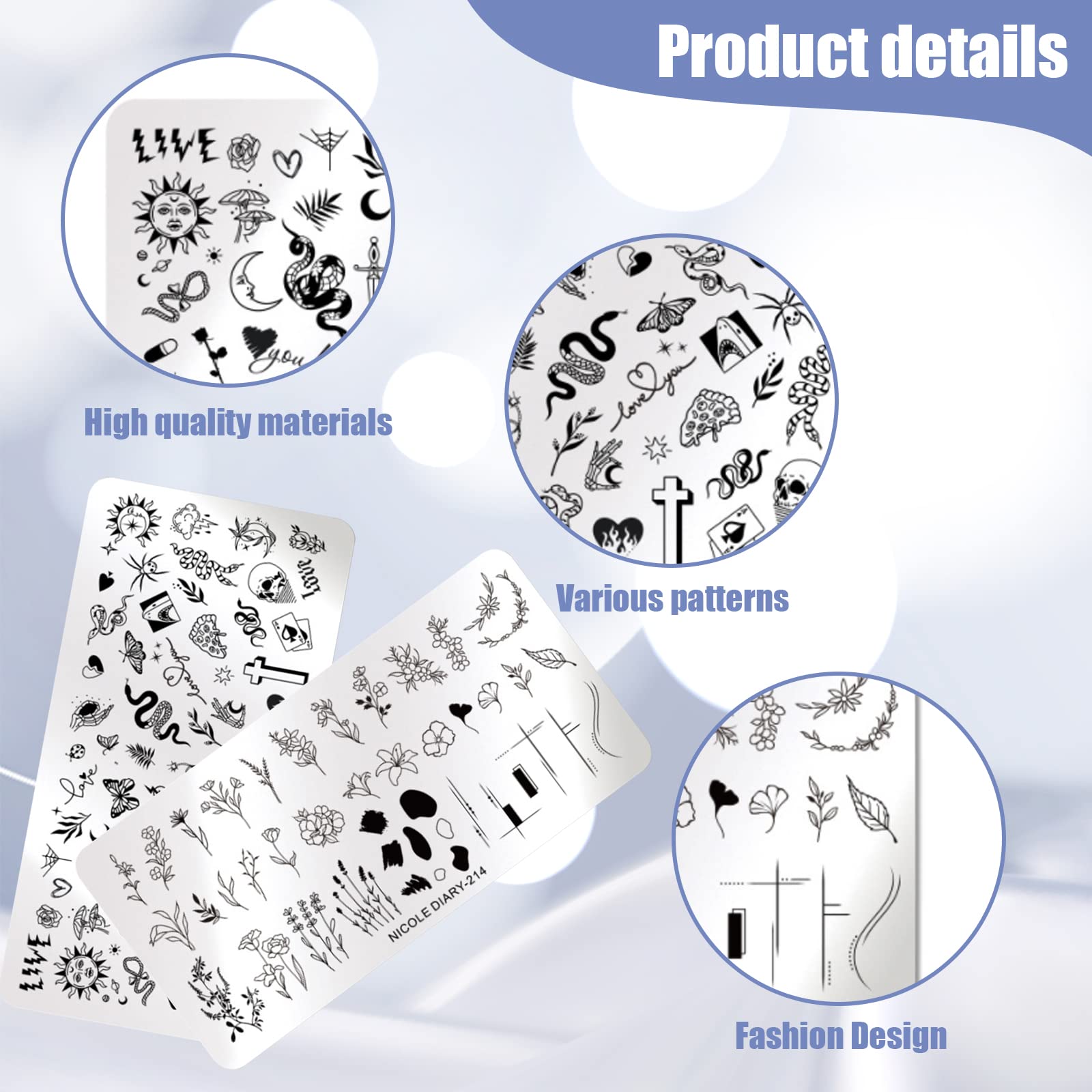 Nail Stamping Plates - Image 3
