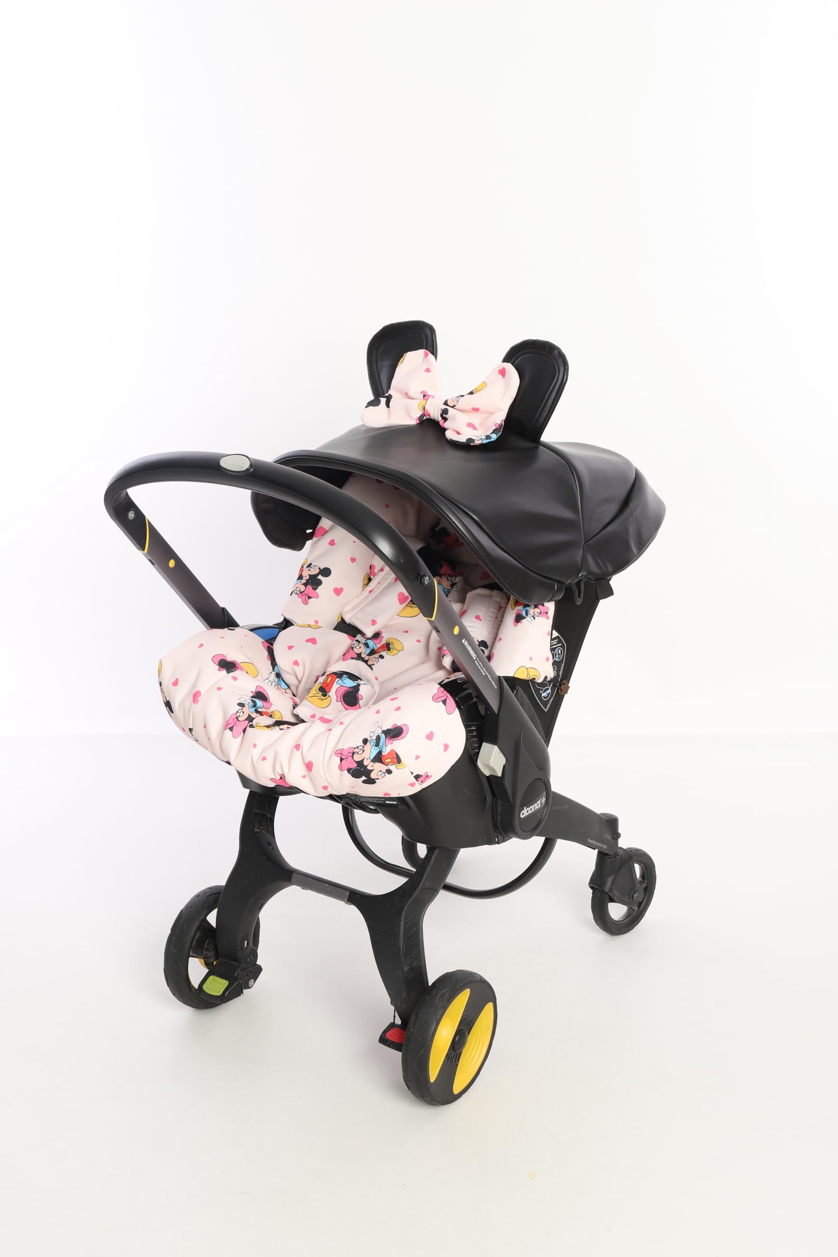 Doona Kinderwagen-Autositzbezug-Ersatz-Set inklusive Baldachin Sitzersatz Schulter- und Schrittpolster