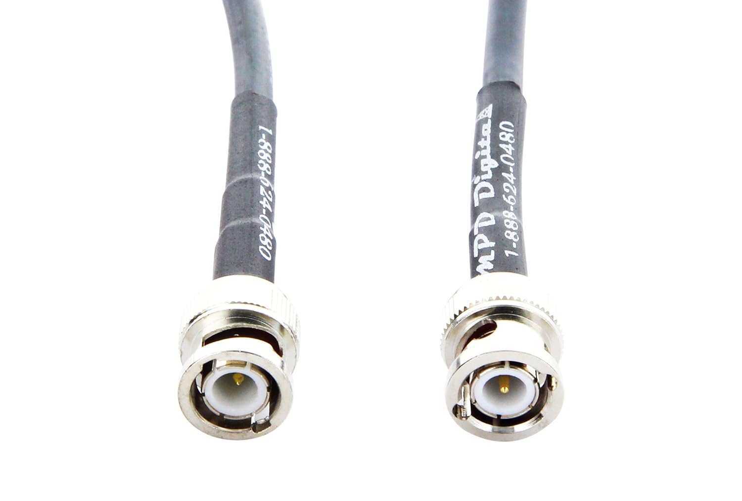 MPD Digital I RG8X Coaxial Cable I BNC Male to BNC Male Connectors I Low Loss RF Coax I CB, Ham Radio, Transmitters, Antenna I 25 FT