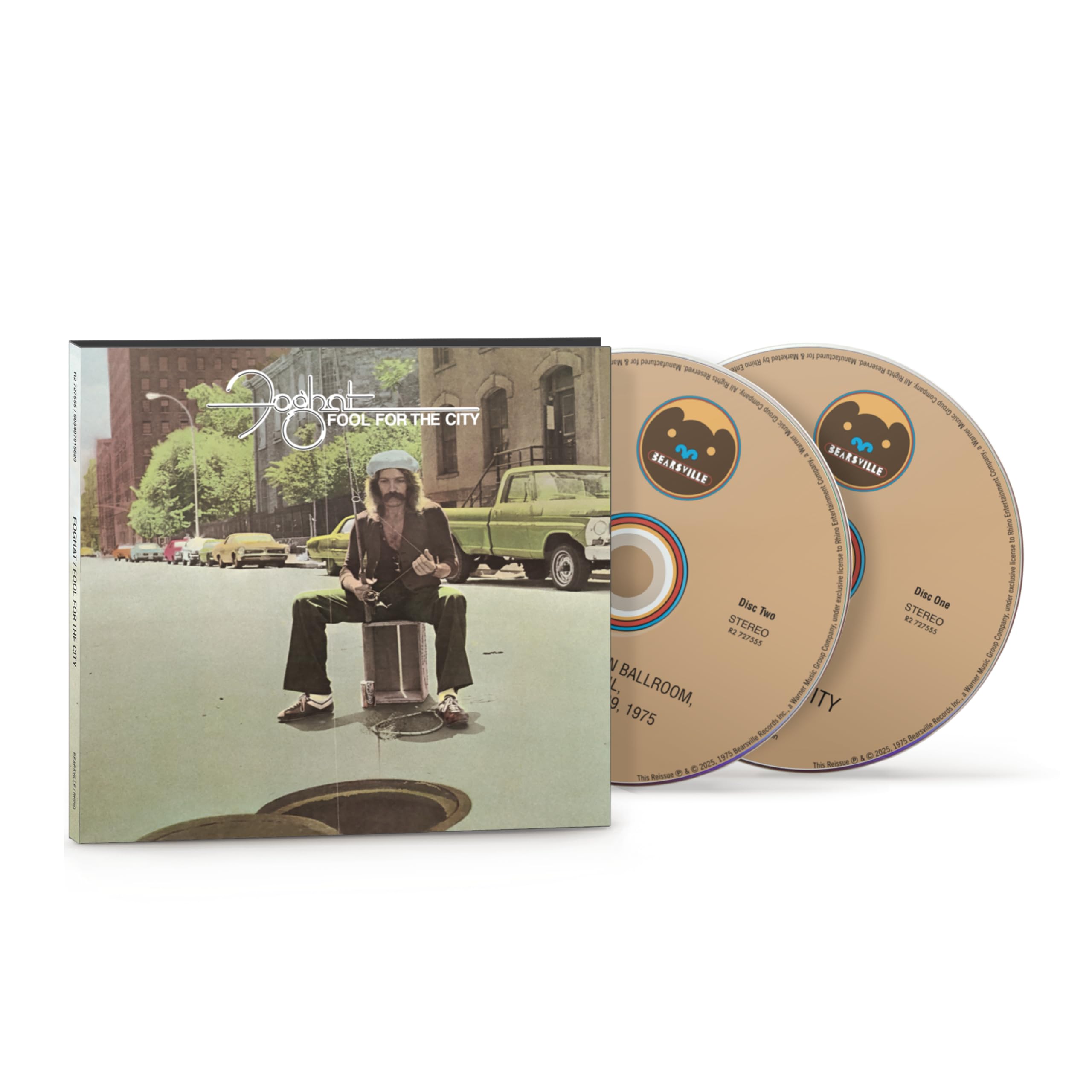 Foghat Fool For the City [50th Anniversary Edition Remaster] Double CD NEW