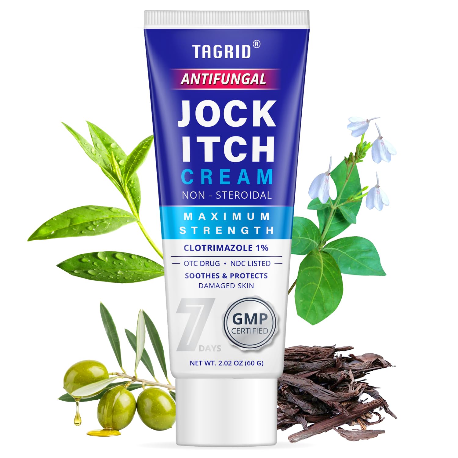 TAGRID Antifungal Jock Itch Cream