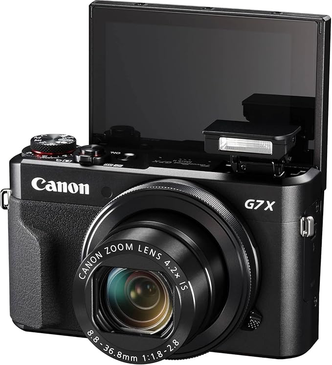 Canon PowerShot G7 X Mark II Negro miniatura 3