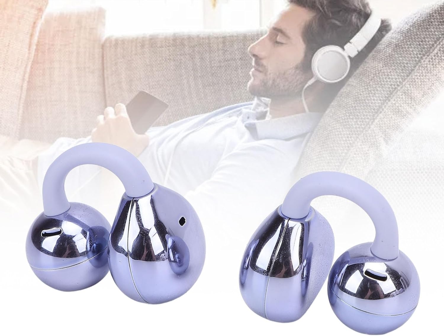 Language Translation Earbuds, Translation Earbuds Real Time, 144 Languages & Accents Online Translator Device, Bluetooth5.49 Intelligent Noise Reduction Headphones with APP for