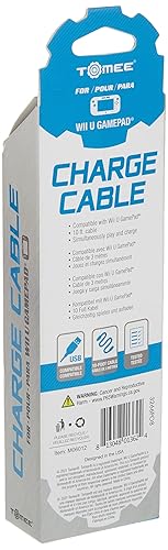 Miniatura 3 de Tomee Charge Cable for Wii U GamePad
