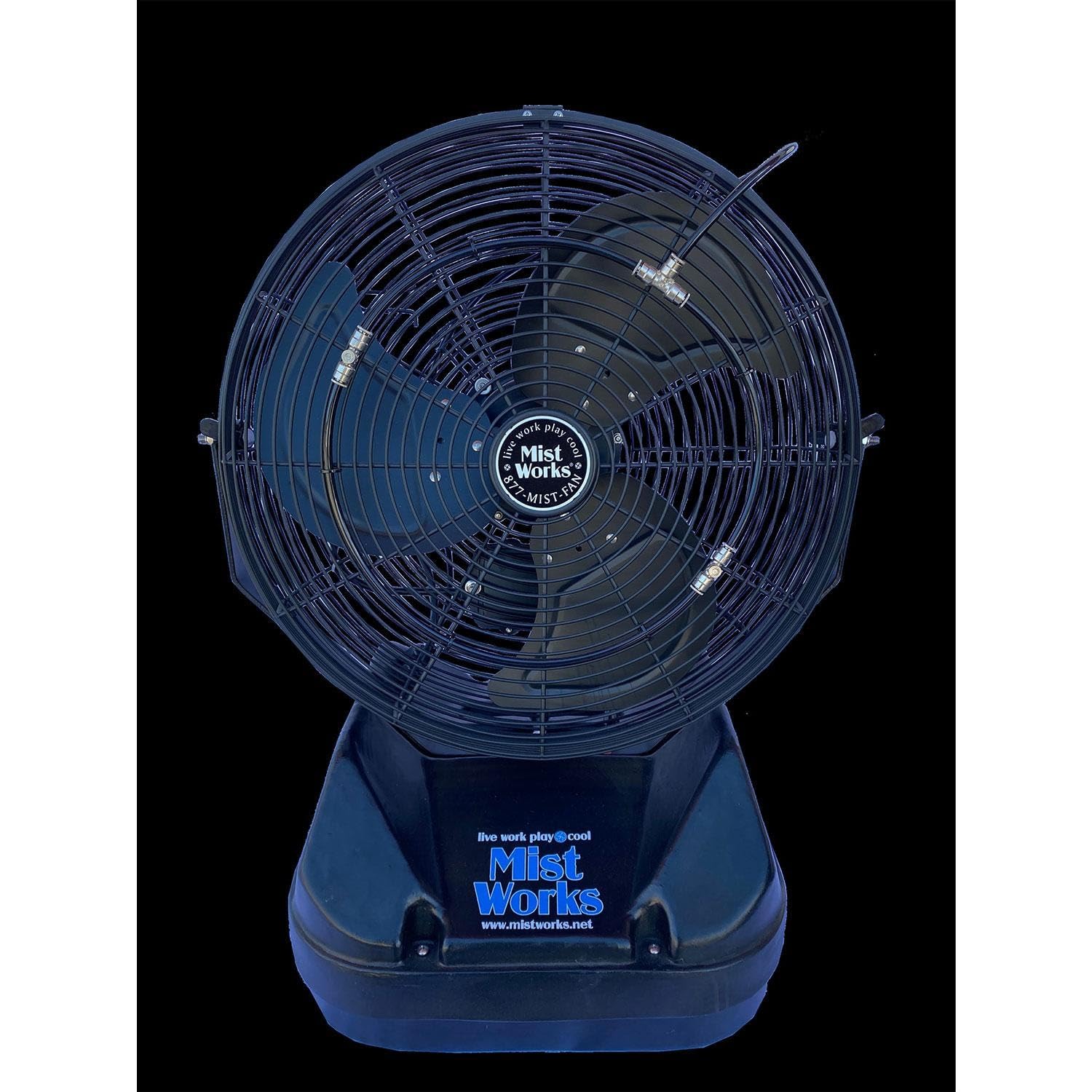 Mist Works 18-Inch Table Top Portable Misting Fan - M2G-TT-HPB