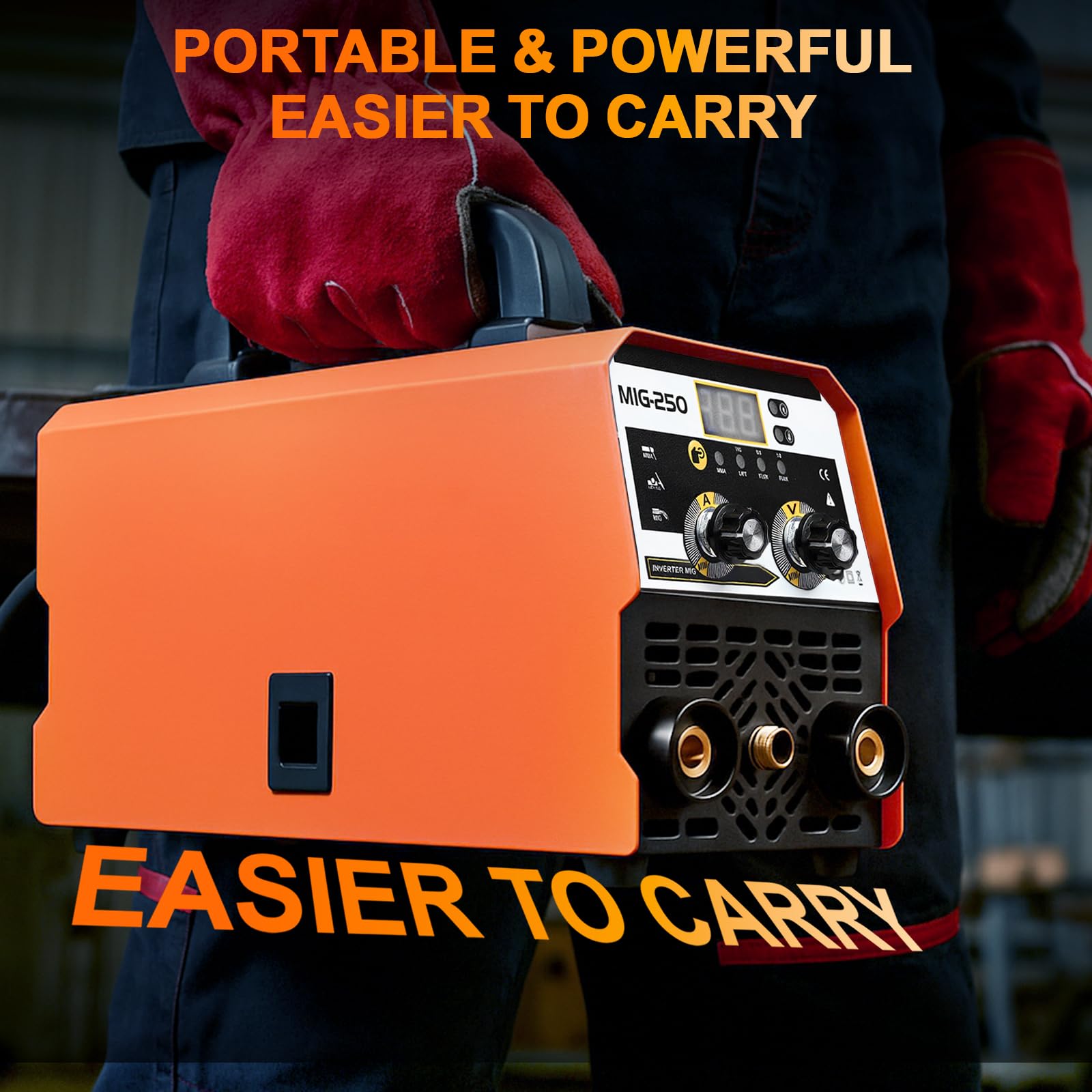 TORQBEAST 145A 3-in-1 MIG Stick Welder -9