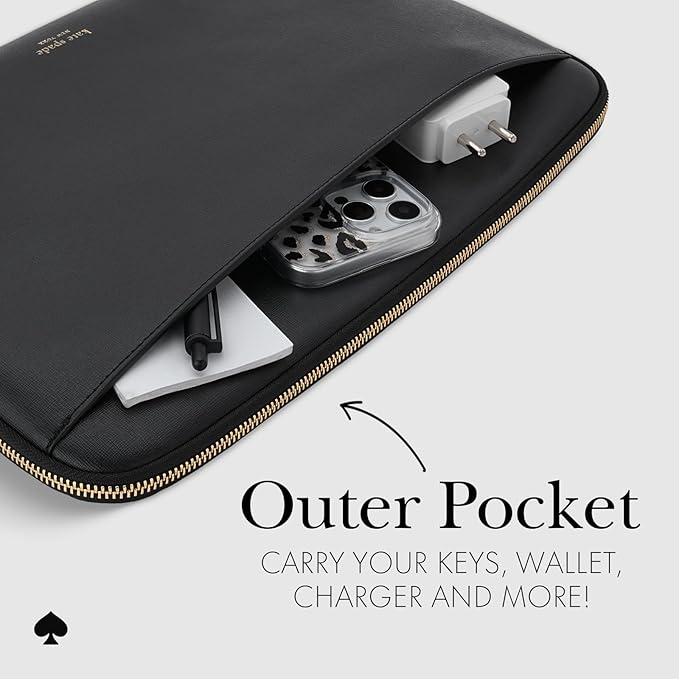 Funda para Portátil Kate Spade New York 14 Pulgadas Negra miniatura 5