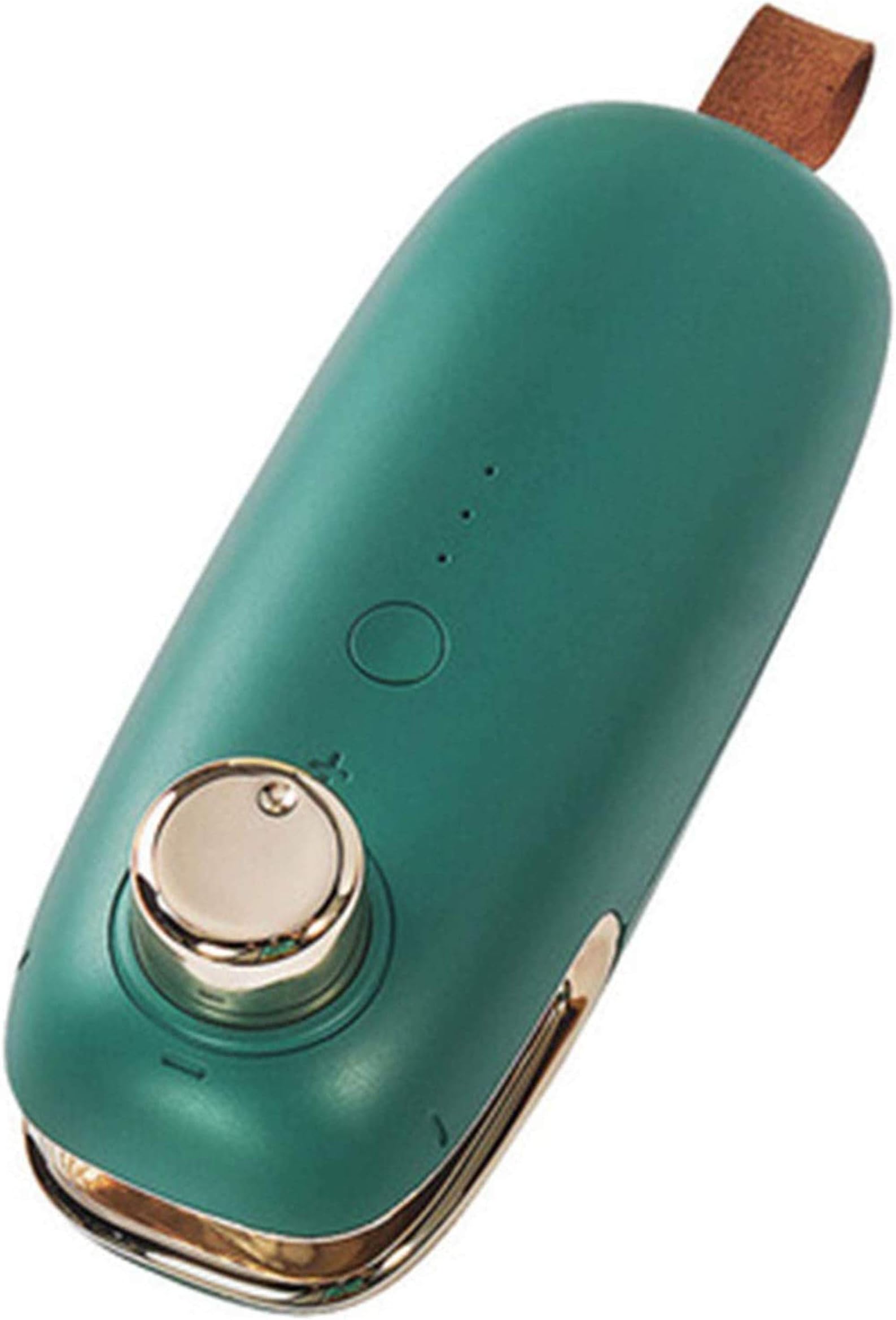 YUIO Mini Portable Bag Heat Sealer 2 in 1 Handhold, USB Rechargeable, Kitchen Sealers Machine with Refrigerator Magnet, Food Storage Fresh Bag Sealer (Green)