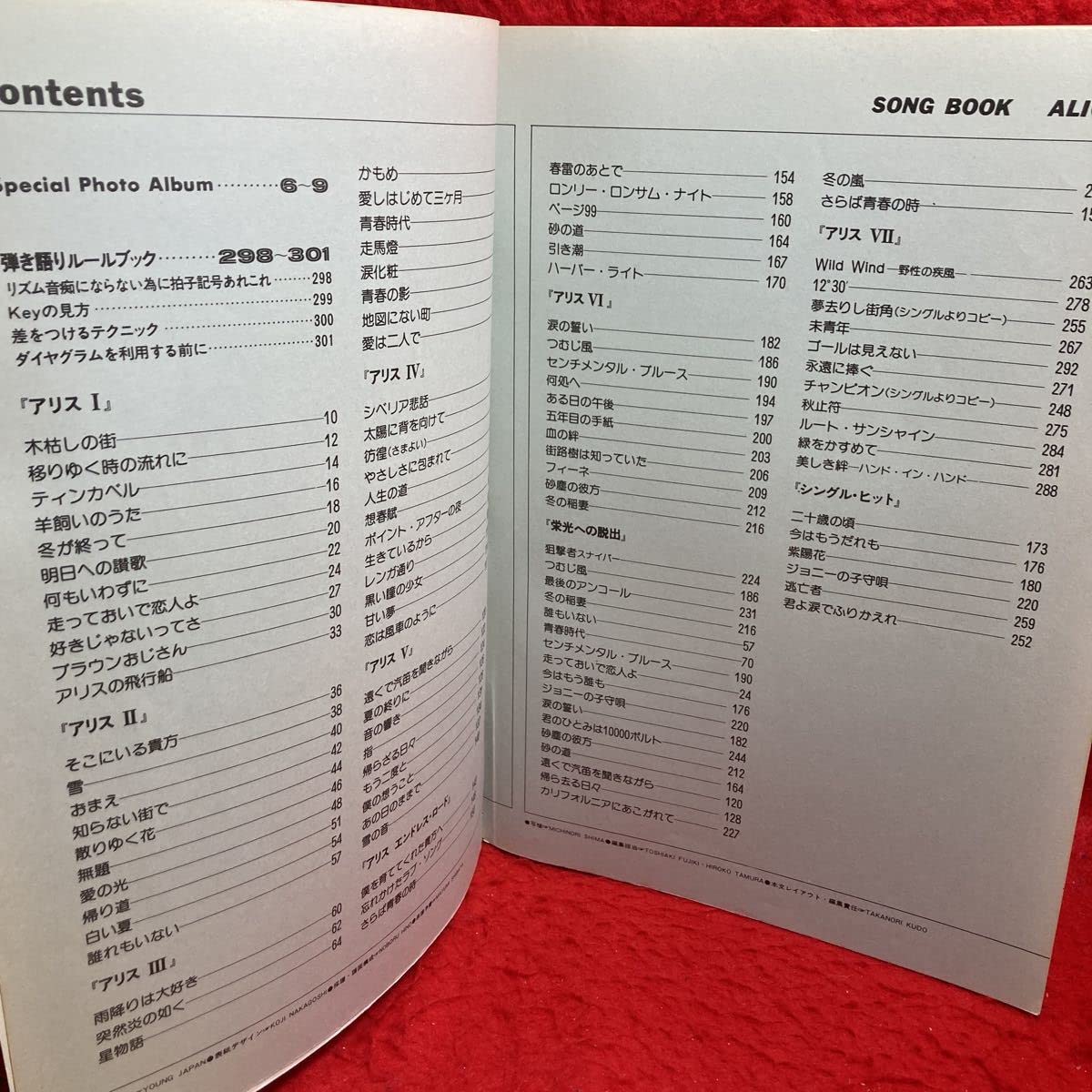 Amazon.co.jp: ALICE ソング ブック13 アリス谷村新司 堀内孝雄 矢沢透
