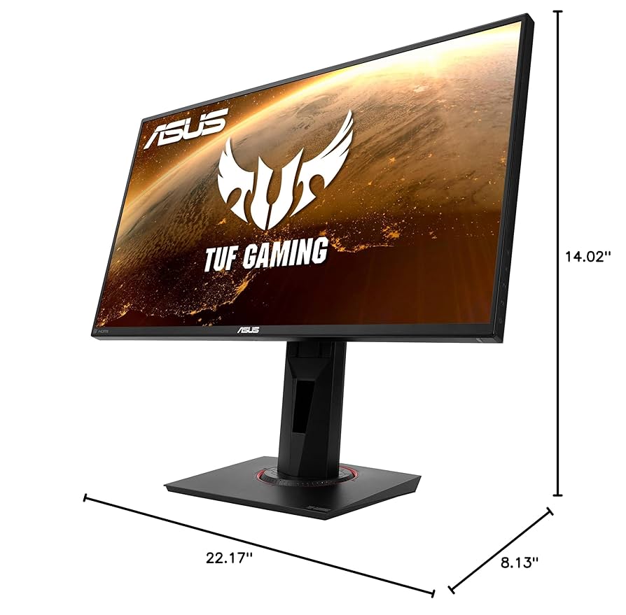 2024年製　美品　ASUS VG258QM 280hz ゲーミングモニター 2024年製 美品 ASUS VG258QM 280hz ゲーミングモニターの通販 by