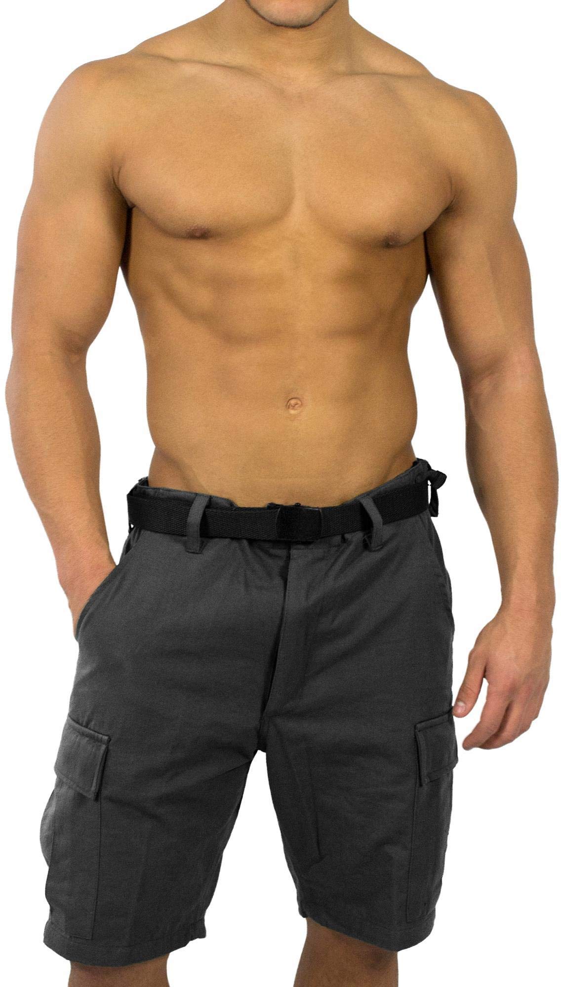 normani BDU Bermuda Short für Herren Farbe Dunkelschwarz Größe XL