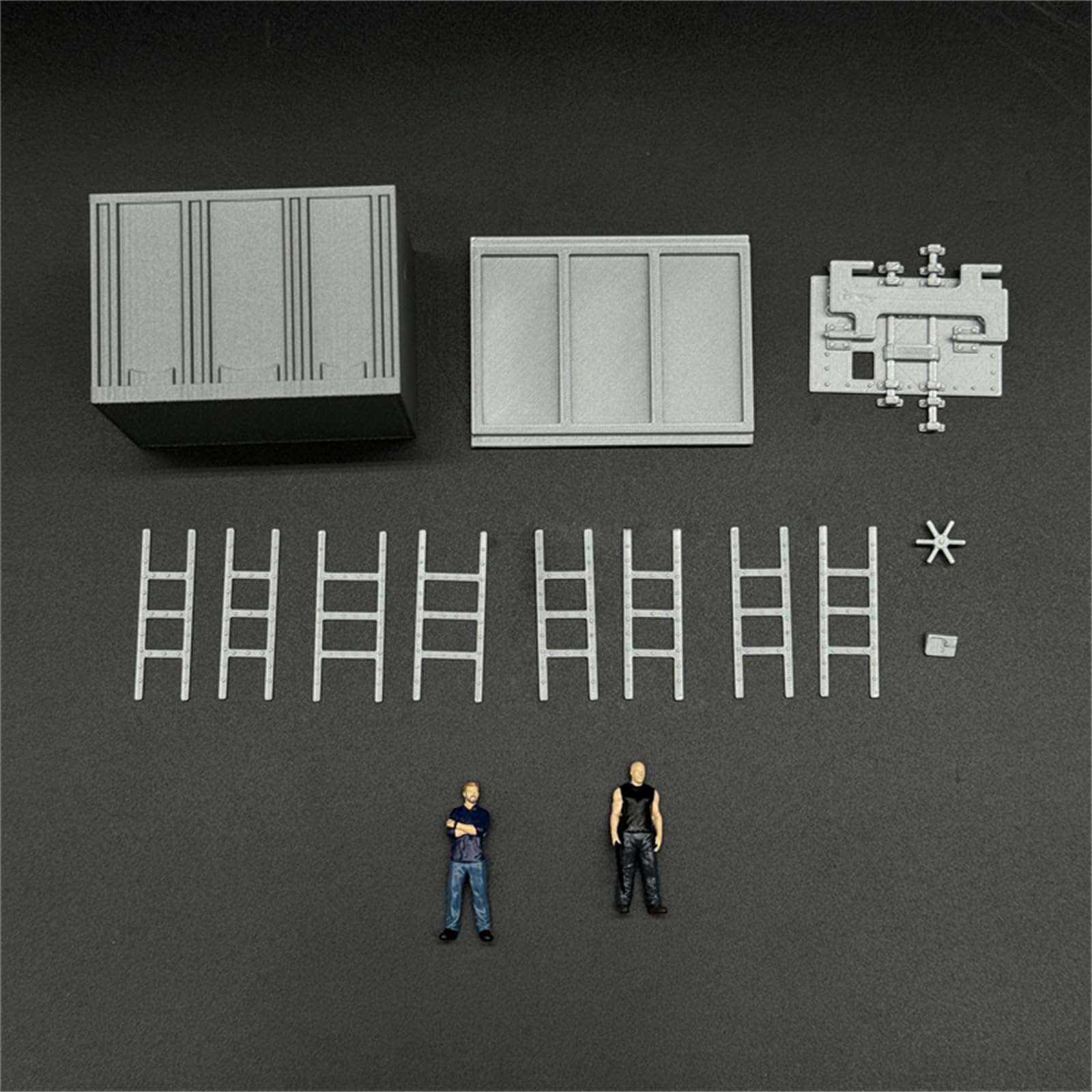 Amazon.co.jp: 1/64スケール ワイルドスピード 金庫 ジオラマ