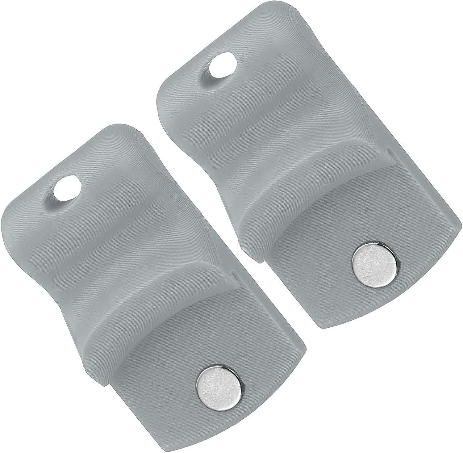 uxcell 2Pcs Mason Jar Opener Canning Lid Remove with Magnets, Gray