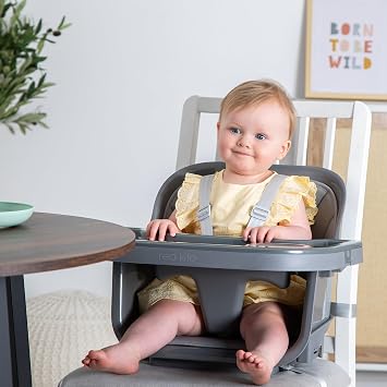 Red Kite Feed Me Orbit 3 in 1 Design Highchair, Booster Seat, and Stool - Grey