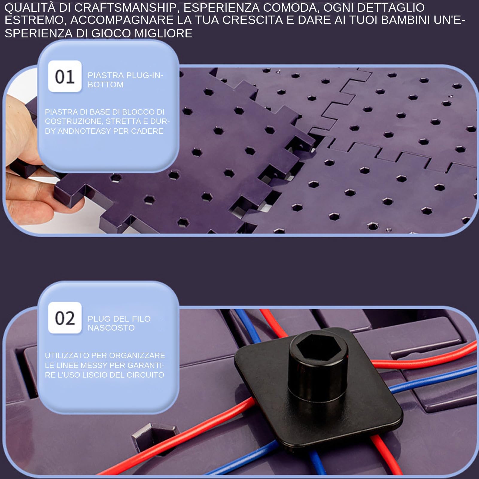 Kit Scientifici Circuiti per Bambini Laboratorio Scientifico per Bambini | Giochi Educativi di Fisica con Interattivi per Ragazzi 7-14 Anni