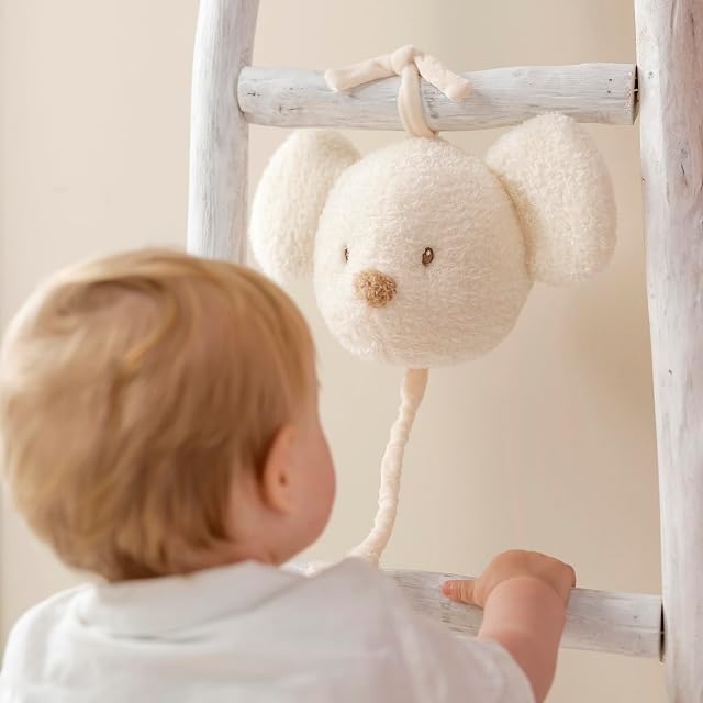 Foto 2 de 6 de Nattou Musical Cuddly Mouse Teddy, 16 cm, Teddy Ecru