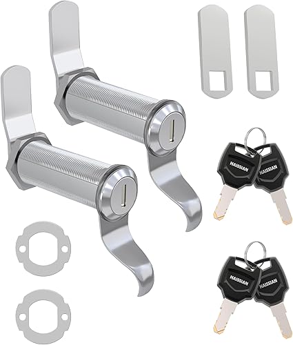 Miniatura 29 de Cerraduras para puerta de almacenamiento de 1 1/8 pulgadas, cerraduras de almacenamiento para caravana para compartimento de remolque de viaje