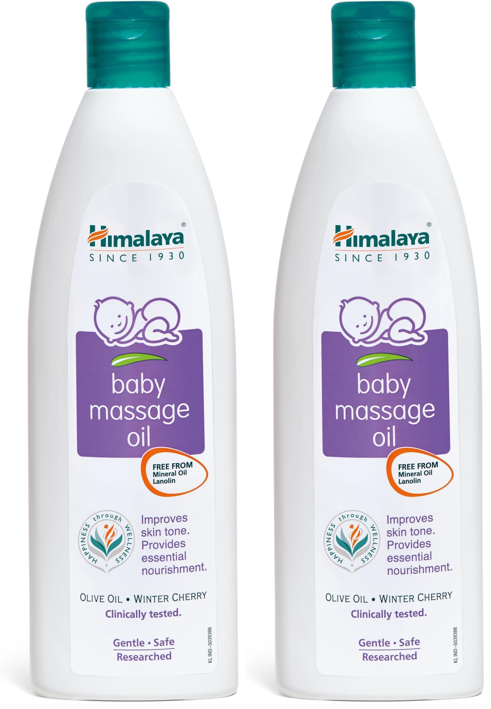 Himalaya Baby Massage Oil (200ml, White) (Pack of 2)-image-10