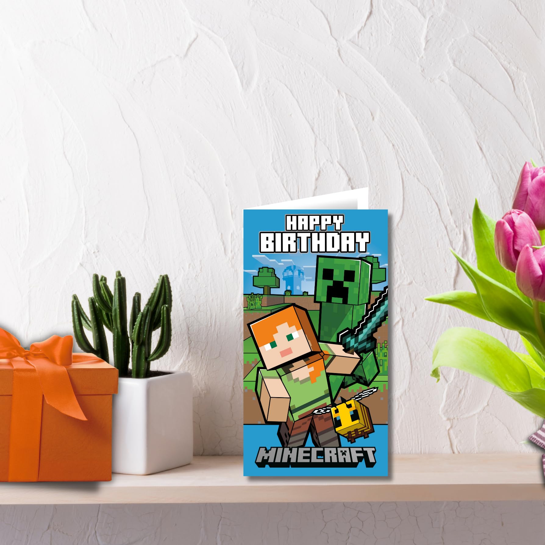 Danilo Promotions Ltd Minecraft - Biglietto di auguri di