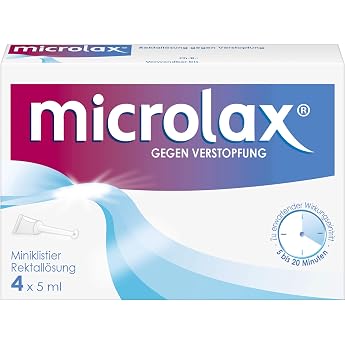 MICROLAX Rektall&ouml;sung Klistiere 4X5 ml