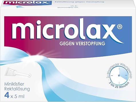 Microlax Rectal Solution Enema Pack of 4