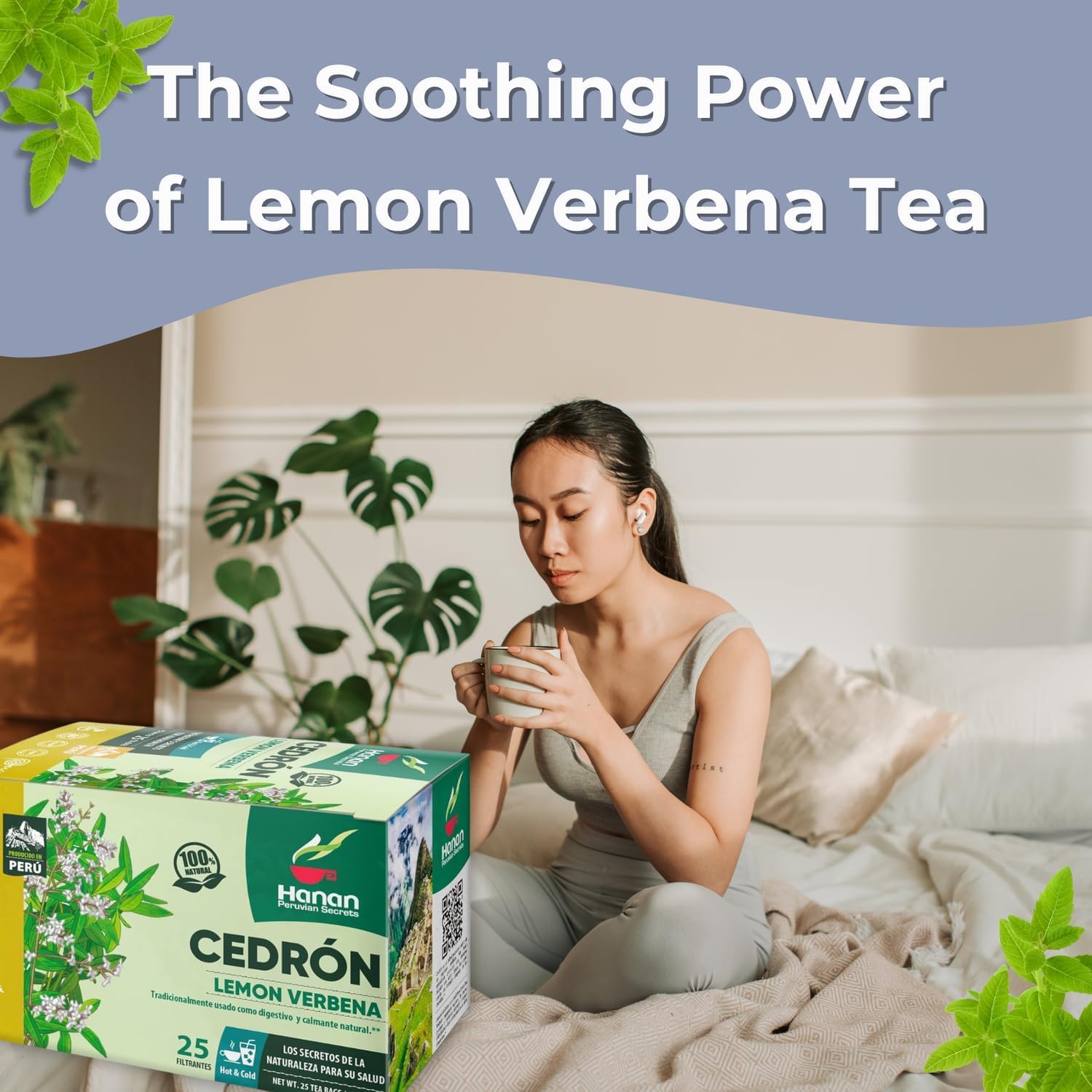 Amazon.com : Hanan Peruvian Secrets Lemon Verbena Tea (Cedron