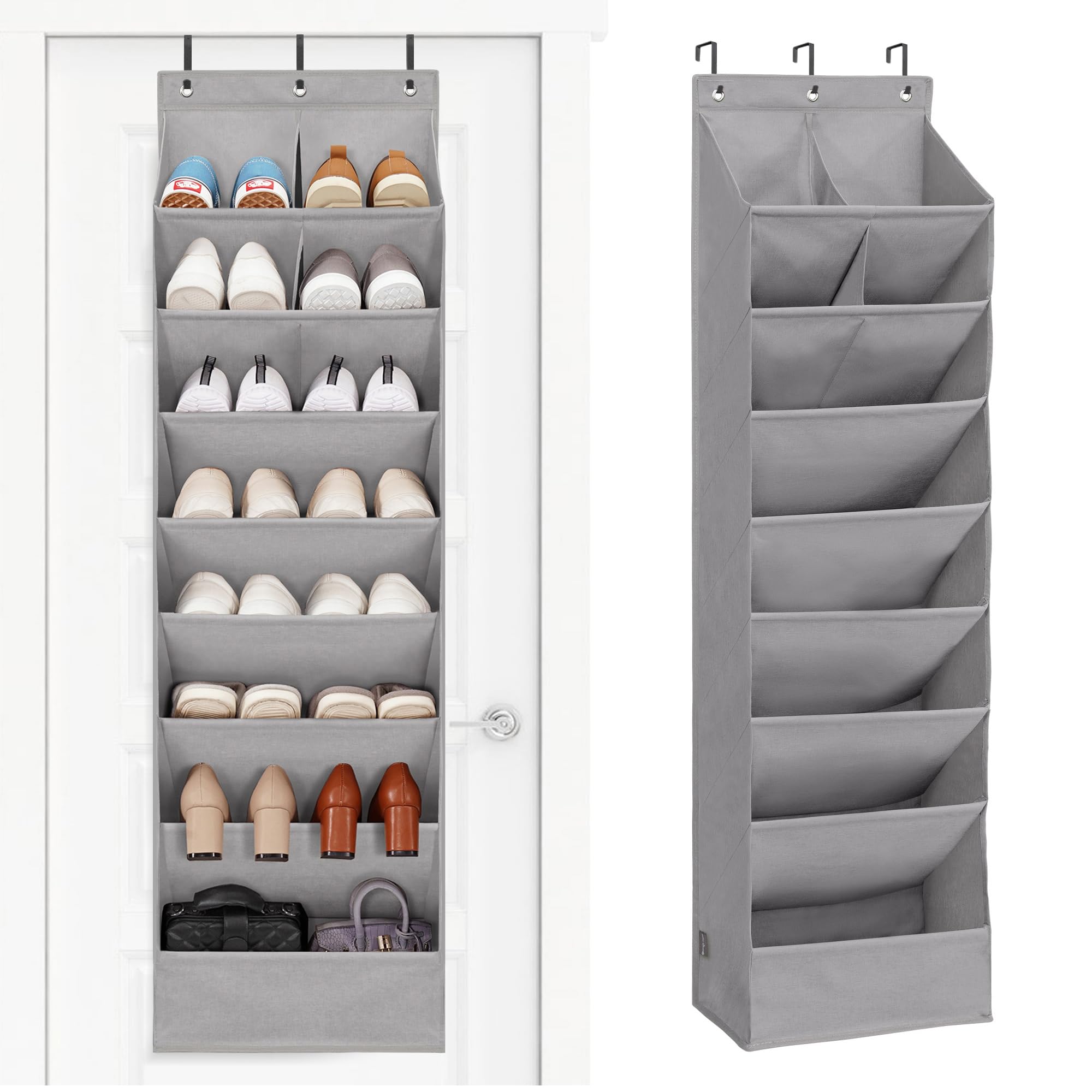 STORAGE MANIAC Over the Door Shoe Organizer