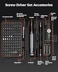 LIFEGOO Precision Screwdriver Set, 150 in 1 Magnetic Screwdriver Set with Mini Built-in Box, Repair Tool Kit for Computer, Laptop, iPhone, MacBook, PC, PS5, Xbox Controller, RC, Jewelers, Glasses