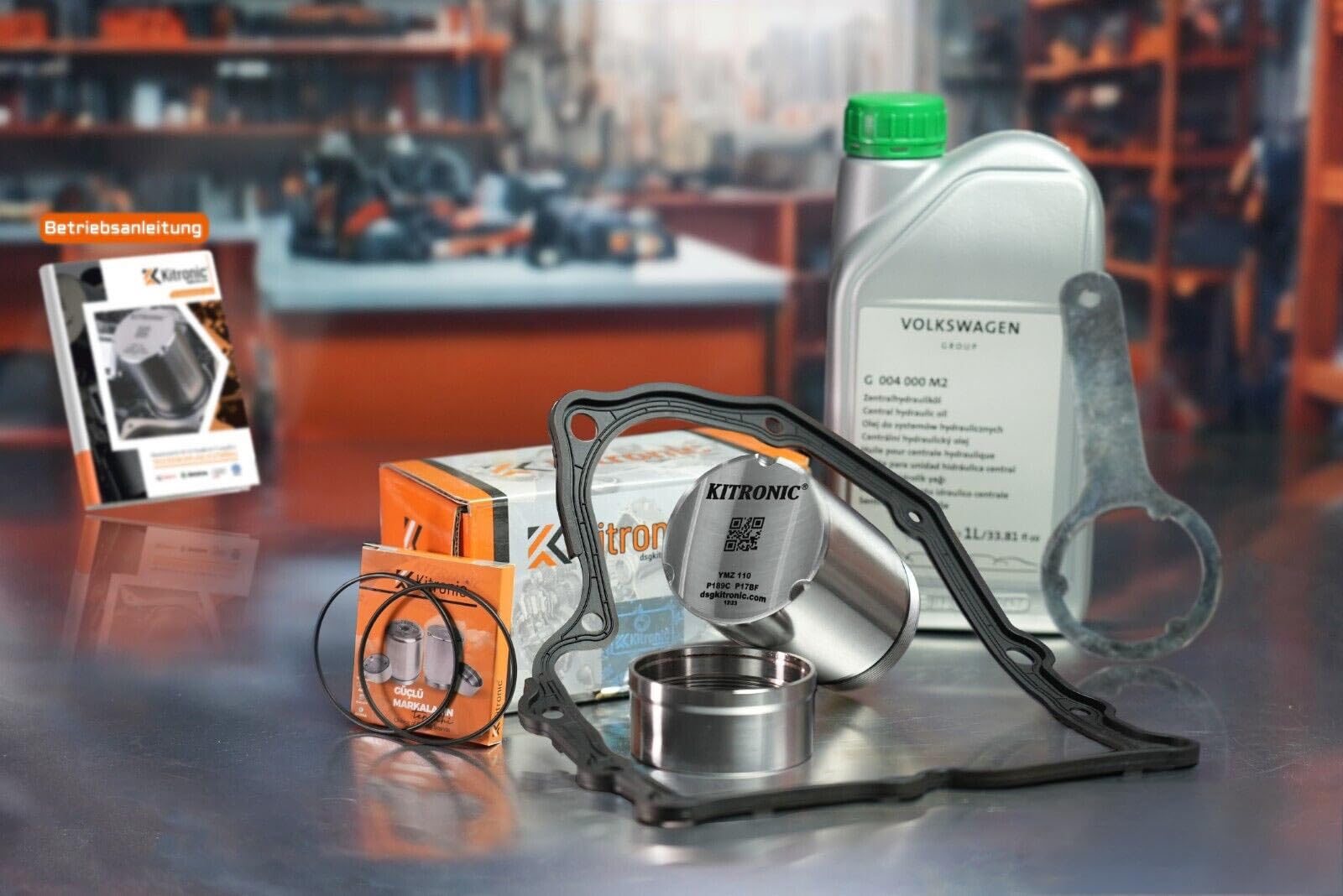 Kit de reparación de acumulador de presión KITRONIC DQ200 para DSG, transmisión mecatrónica de embrague seco de 7 velocidades 0AM