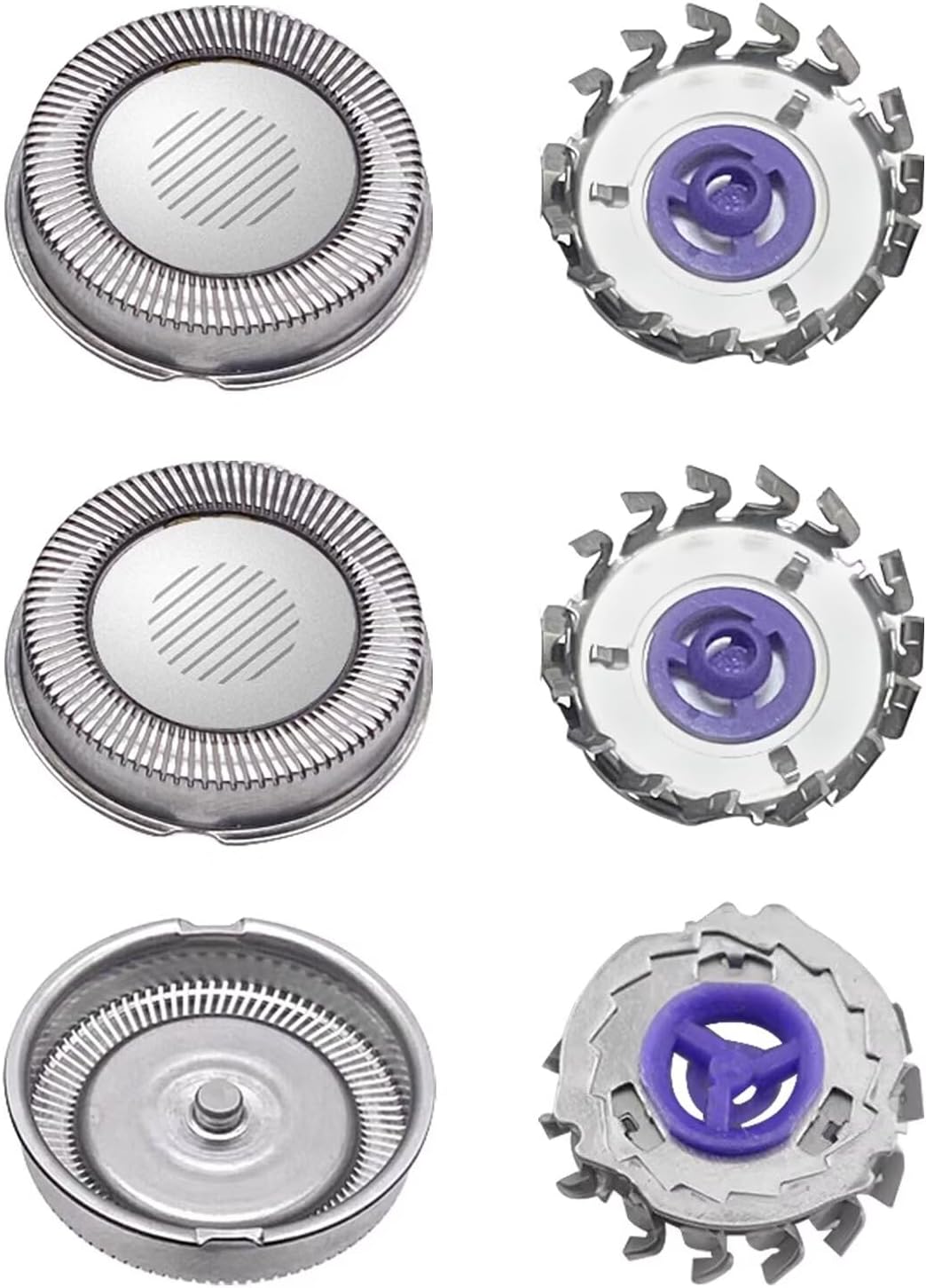 3pcs HQ56/HQ5 Replacement Shaver Head for Philips Norelco AT610, AT620, 6948XL, 6947XL, 6945XL, 6940LC, 6900LC, 6863Pcs 2024 UpgradedL, 6856XL, 6854XL, 6853Pcs 2024 UpgradedL, 6844XL