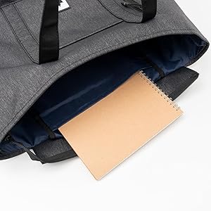 Amazon | [ロゴスパーク] 肩掛けトート 撥水トートバッグ グレー