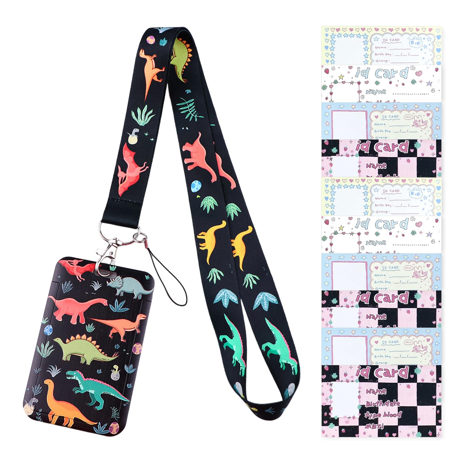 Tour De Cou Carte De Bus Enfant WUDQIJI Porte-carte D'identitu00e9