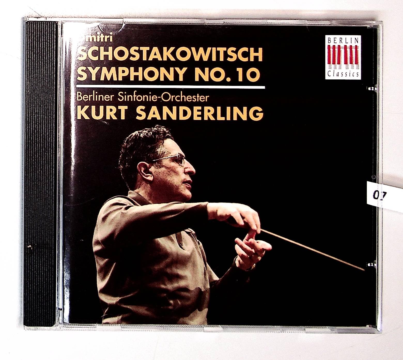SCHOSTAKOWITSCH SINFONIE 10 [Audio CD] SANDERLING,K./BESO