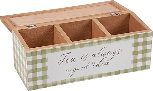 Miniatura 4 de Primitives by Kathy Caja de té decorativa el té siempre es una buena idea