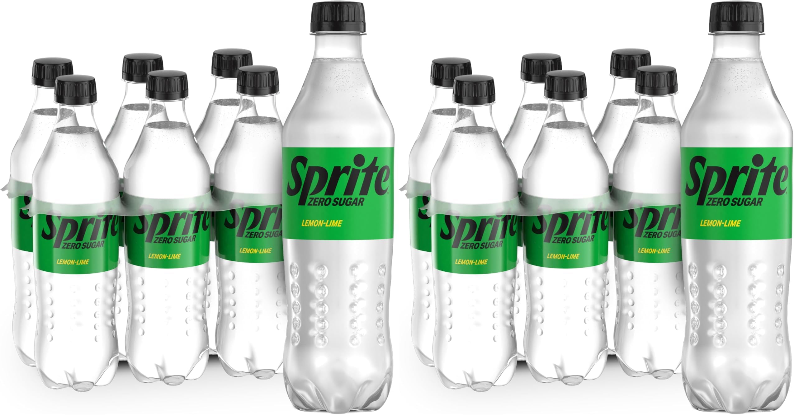 Lemon Lime Zero Sugar Soda | Diet | 16.9 fl oz | 12 Pack
