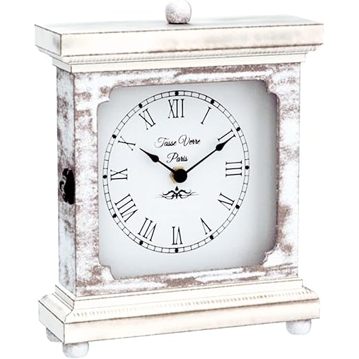 Rustic Silent Shelf Clock