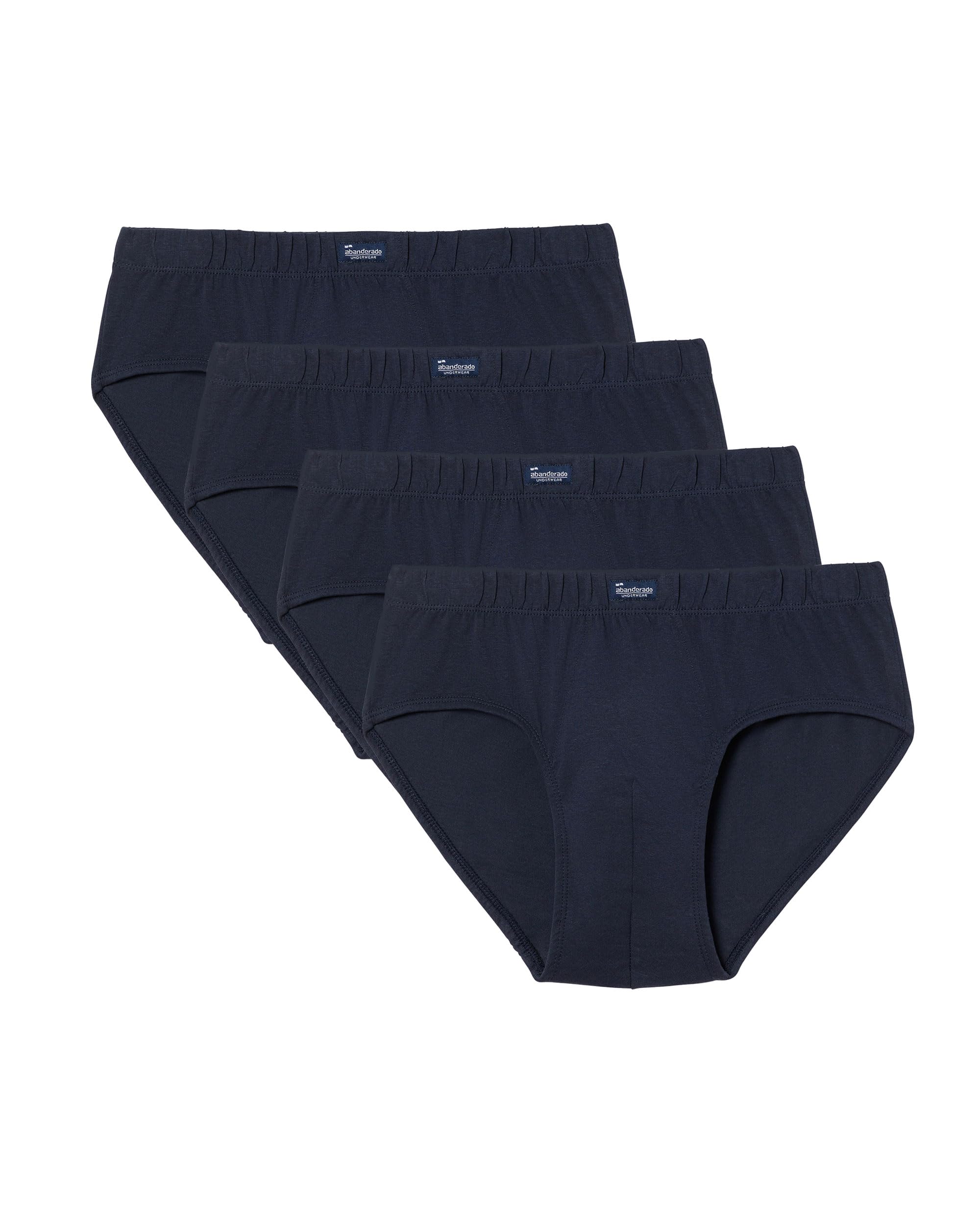 Abanderado Pack 4 Slips semicortos Cerrados Línea Original de Algodón 100% Hombre x4