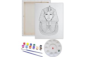 Pre-Drawn Canvas Set: Unleash Your Inner Artist with Art Stencils for Canvas Painting
