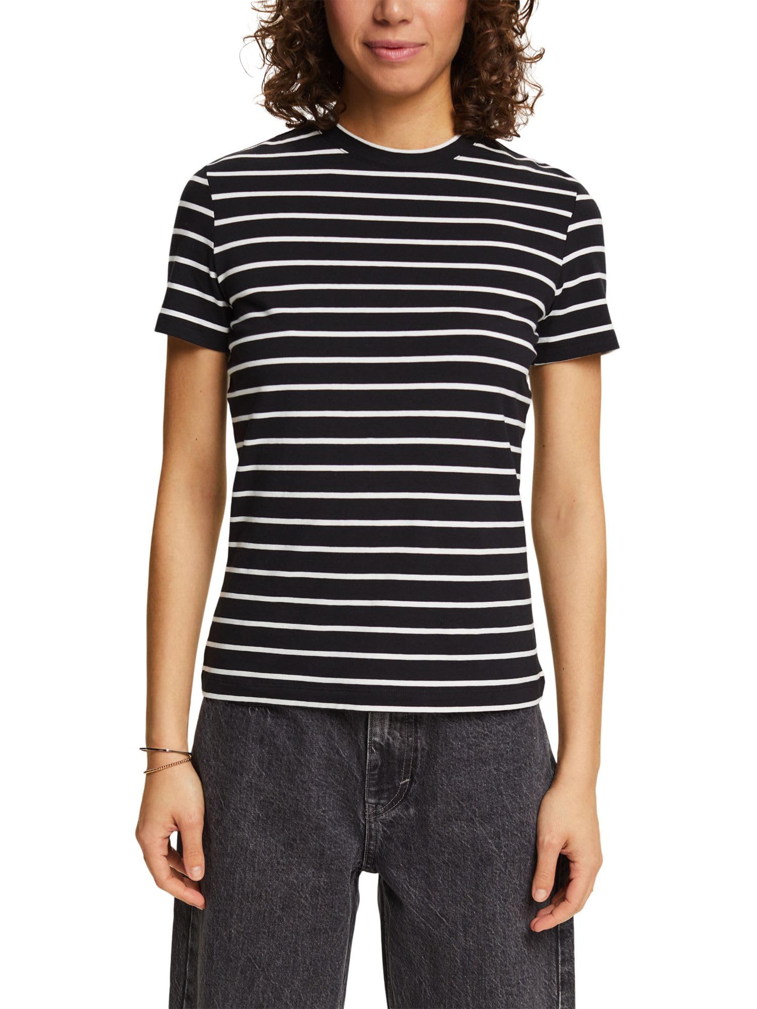 ESPRITStriped Crew Neck Top