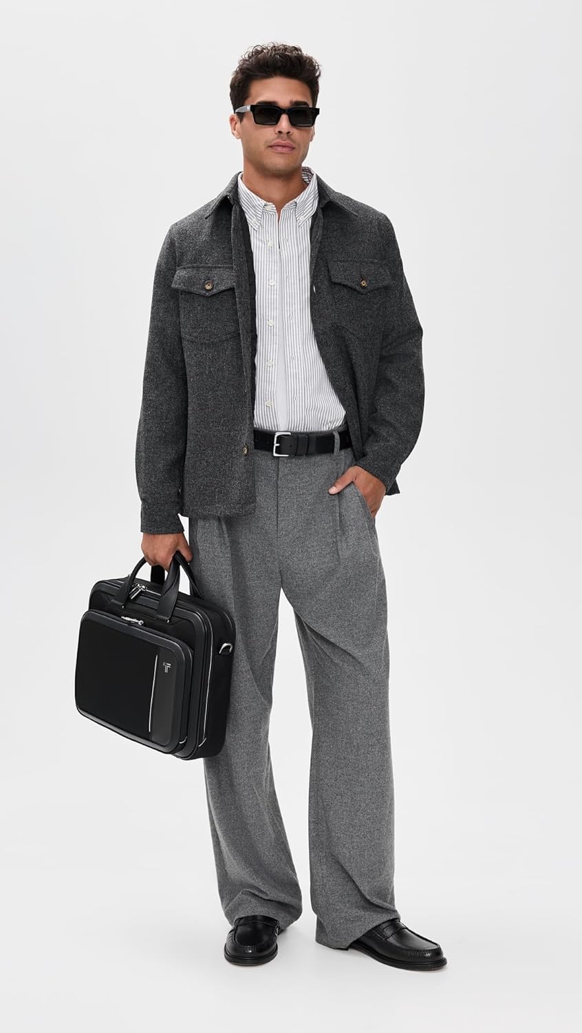 Portuguese Flannel Men's Wool Field Shirt Jacket - Image 5