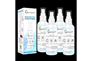 4 x 100ml Sublimation Poly Spray for Cotton