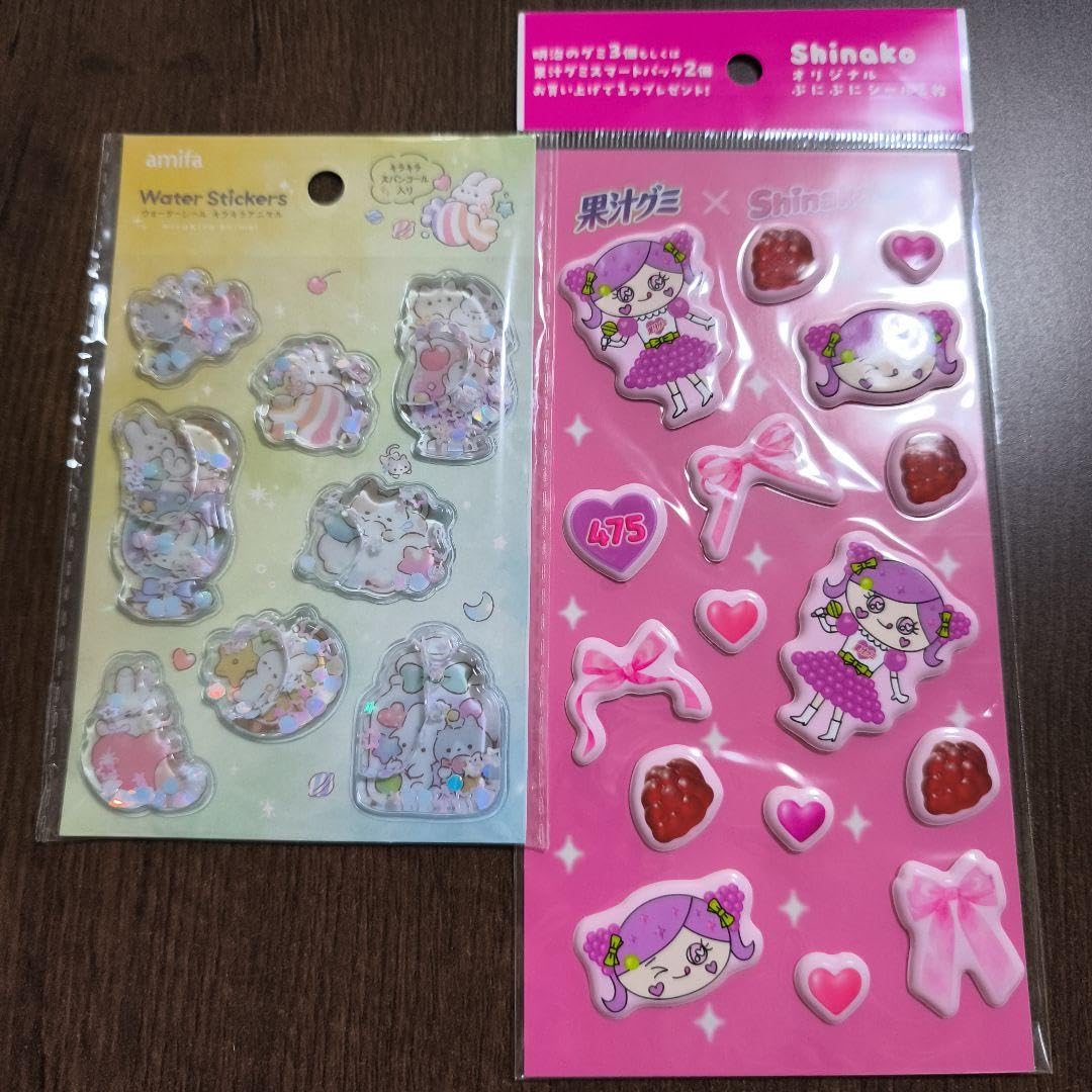 Amazon.co.jp: しなこちゃん シール ウォーターステッカー セット