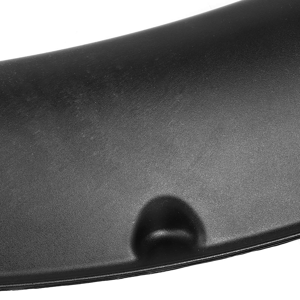 Aramox Élargisseurs d'aile de Voiture, 4 pièces 90mm/3.5in évasements d'aile Flexibles universels Larges Arches de sourcil de Roue gardes Anti-éclaboussures pour SUV de Voiture Tout-Terrain