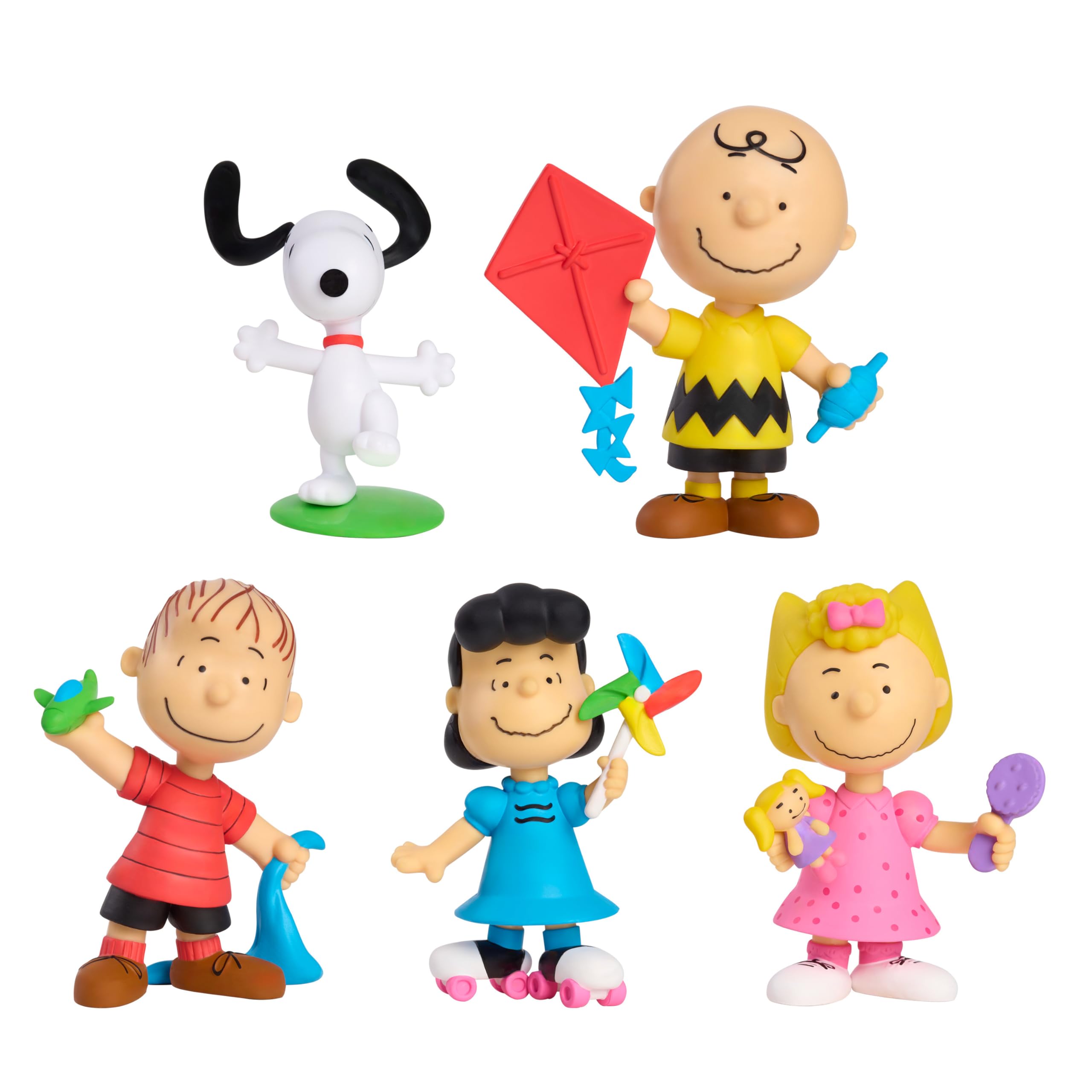 PEANUTS フィギュアセット4体セット Amazon.co.jp: Just Play Peanuts Figure Set (5 Pack) : おもちゃ