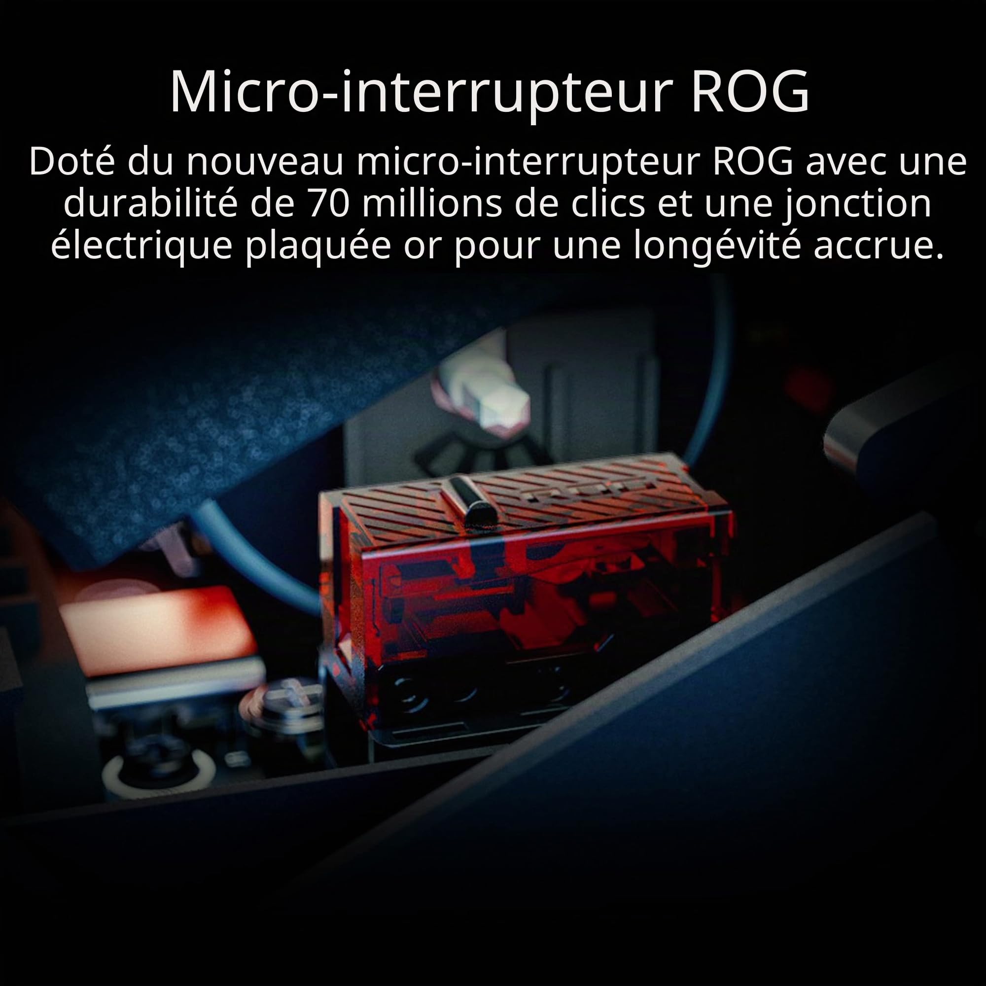 ASUS ROG Spatha X Souris de jeu sans fil (support de charge magnétique, 12 boutons programmables, 19 000 DPI, prises de commutation à chaud push-fit, micro-commutateurs ROG, paracorde ROG et éclairage