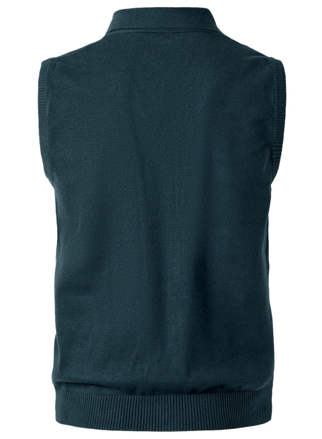 Gilet da Uomo Collo a Scialle Maglione Classico Maglia Cardigan Senza Maniche Maglieria con Bottone