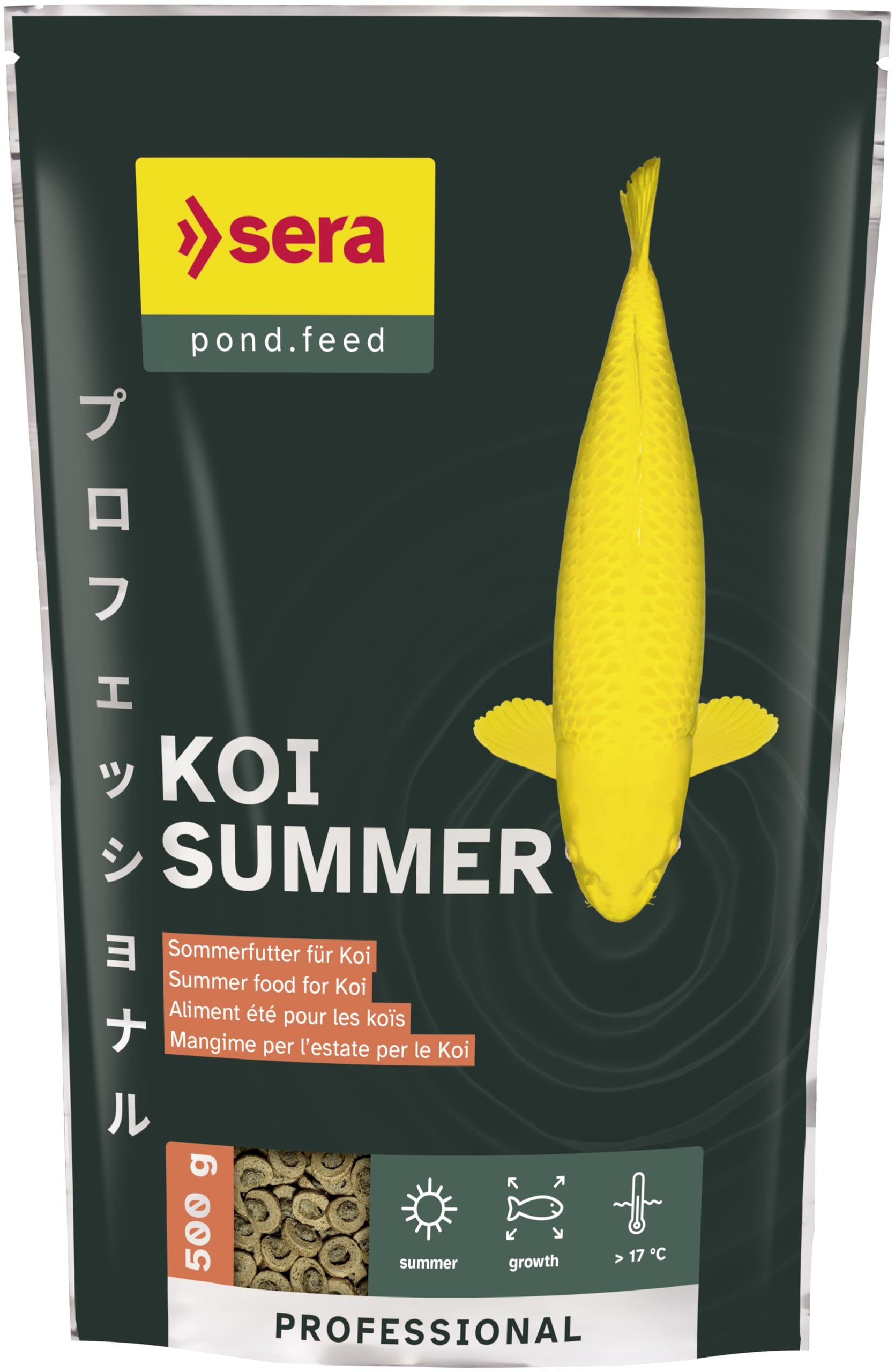 Nourriture Pour Carpes Koï Sera Professional - 7kg - Pour été Températures >17°C