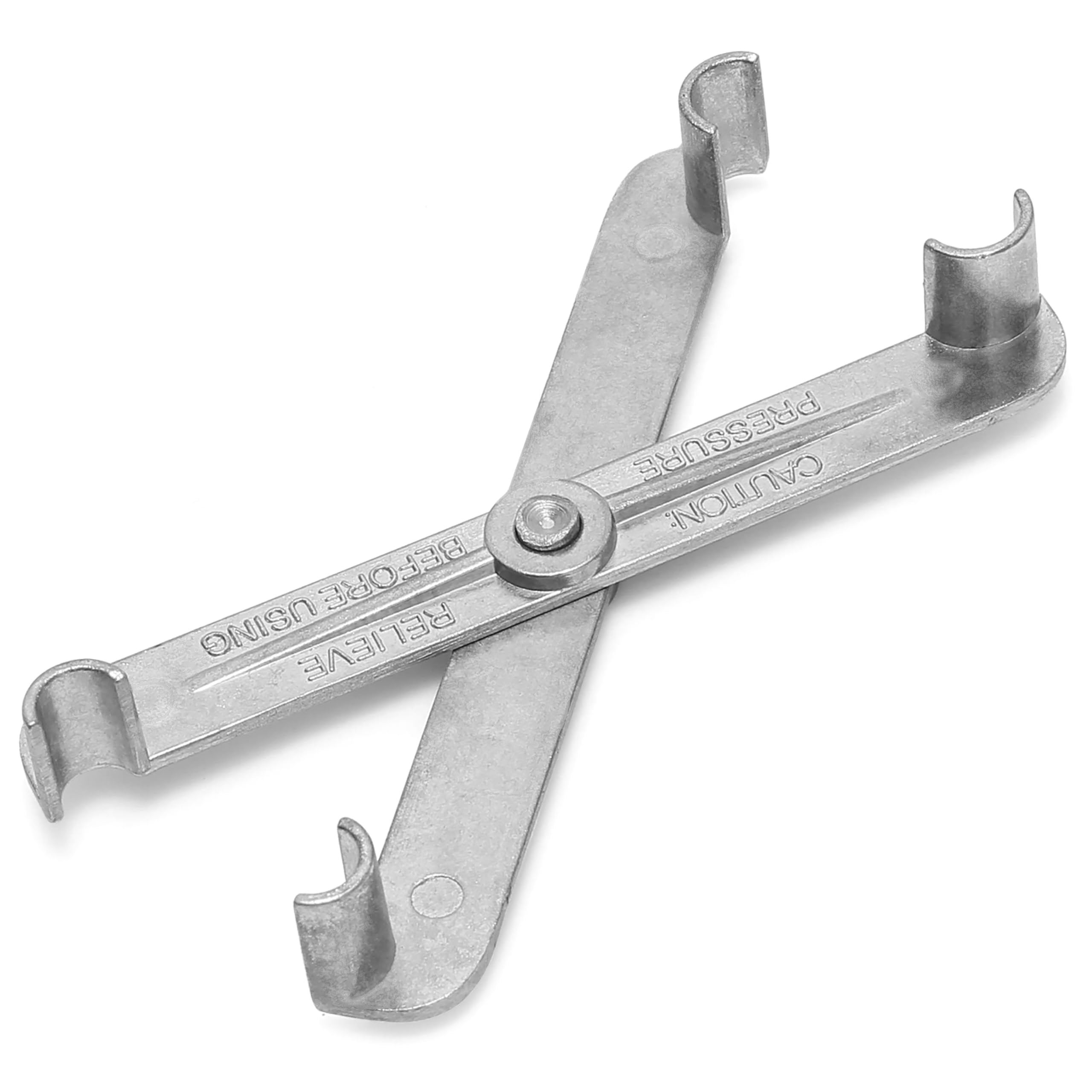 OEMTOOLS 25043 Fuel Line Disconnect Tool, For Releasing 5/16" and 3/8" Quick Connect Fuel Lines, Scissor-Style Design, Compatible with GM, Ford, Chrysler, and Mazda Vehicles