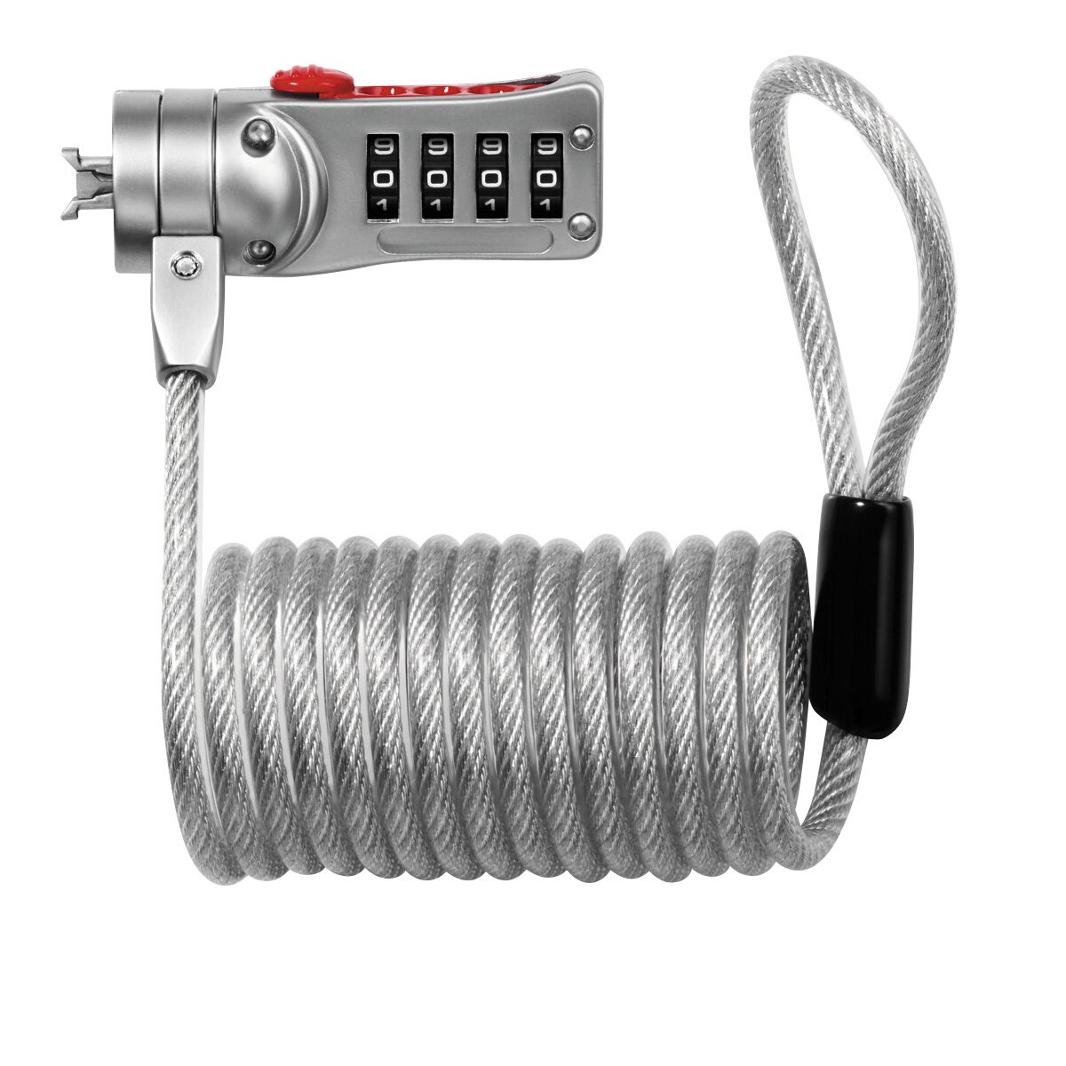 Master Lock 2120EURD Combi Computer Cable Lock 1.8m x 5mm